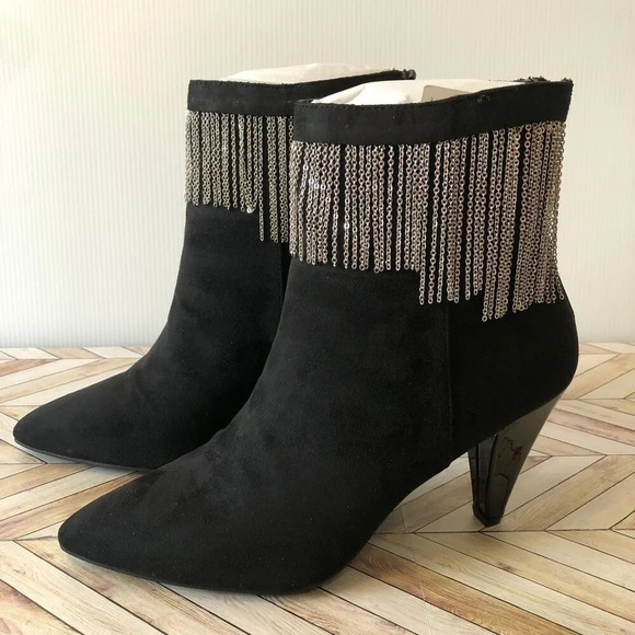 Impo Toledo II Size 8.5 M Black & Silver Boots Country Western Vaquero 80s Style - Picture 2 of 6